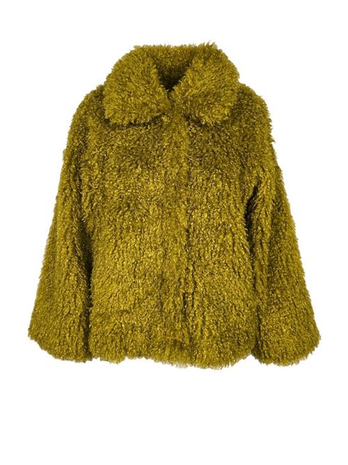 giacca donna eco mongolia verde acido V Lab | 6051-HUSTAY043